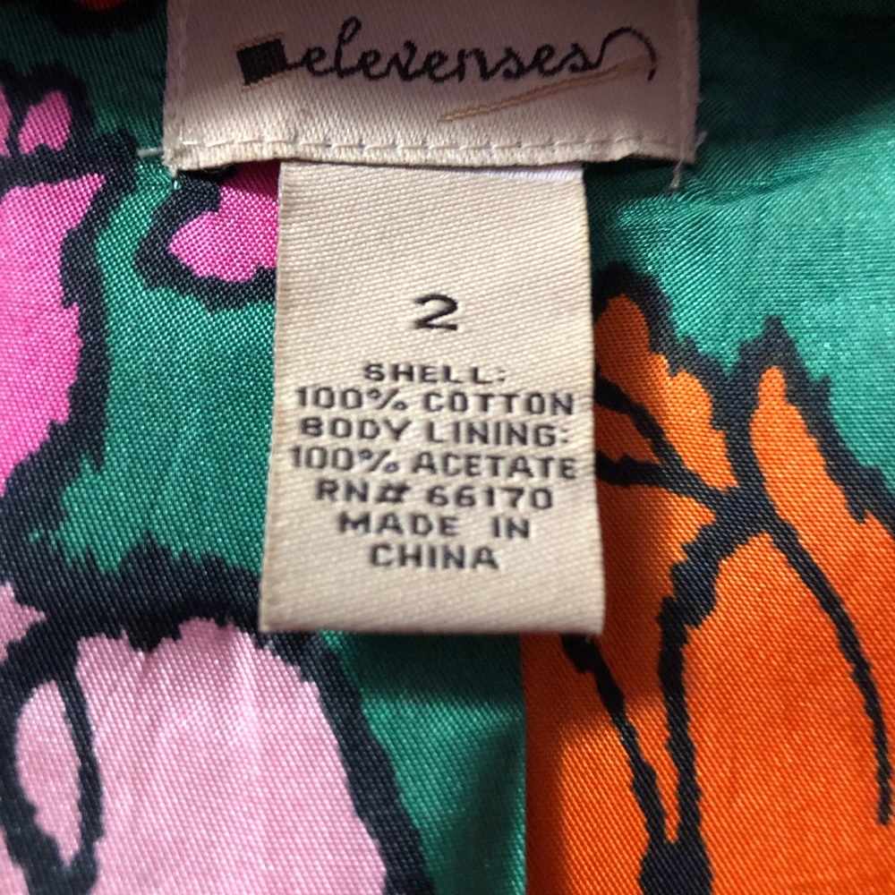 Anthropologie Corduroy Cranberry Blazer Size 2 - Picture 5 of 5